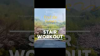 【Training&REFRESH】仕事前の習慣｜階段ダッシュで頭も身体もリフレッシュ！｜Morning Stair Sprint Routine for Energy & Focus
