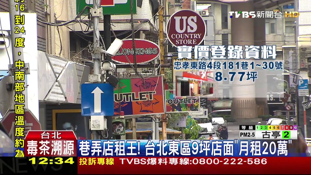 巷弄店租王! 台北東區9坪店面「月租20萬」