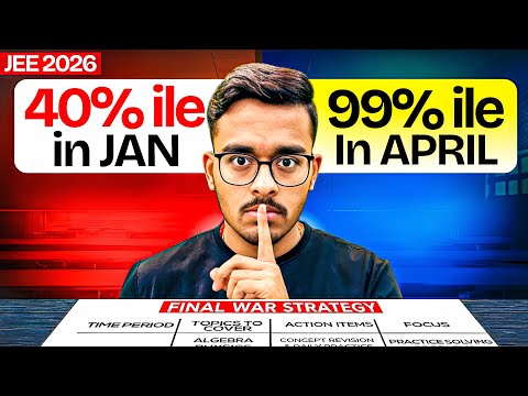 JEE Mains 2026 April Attempt Strategy | Last 60 Days Decide Everything!