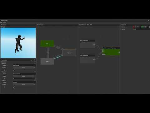 How Animation Blending State Machine Editor Works - Fyrox Engine