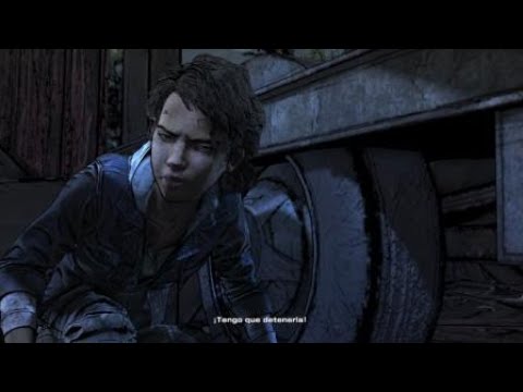 The Walking Dead The Final Season episode 4: Minnie almost get shot by an arrow in the bridge