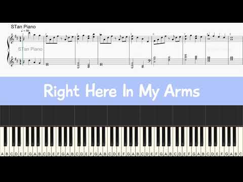 Right Here In My Arms - Barbie as The Island Princess - Piano