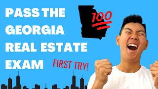 How To Pass the GEORGIA REAL ESTATE EXAM in 2023