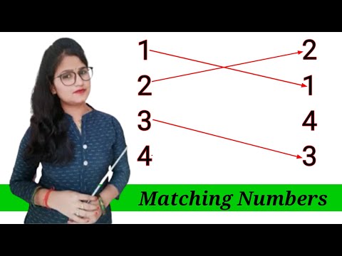 1 to 20 number matching video | Counting Video | ABC Kids Rhymes | 1 to 20