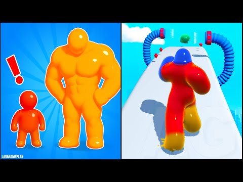 Tall Man Run vs Blob Runner 3D