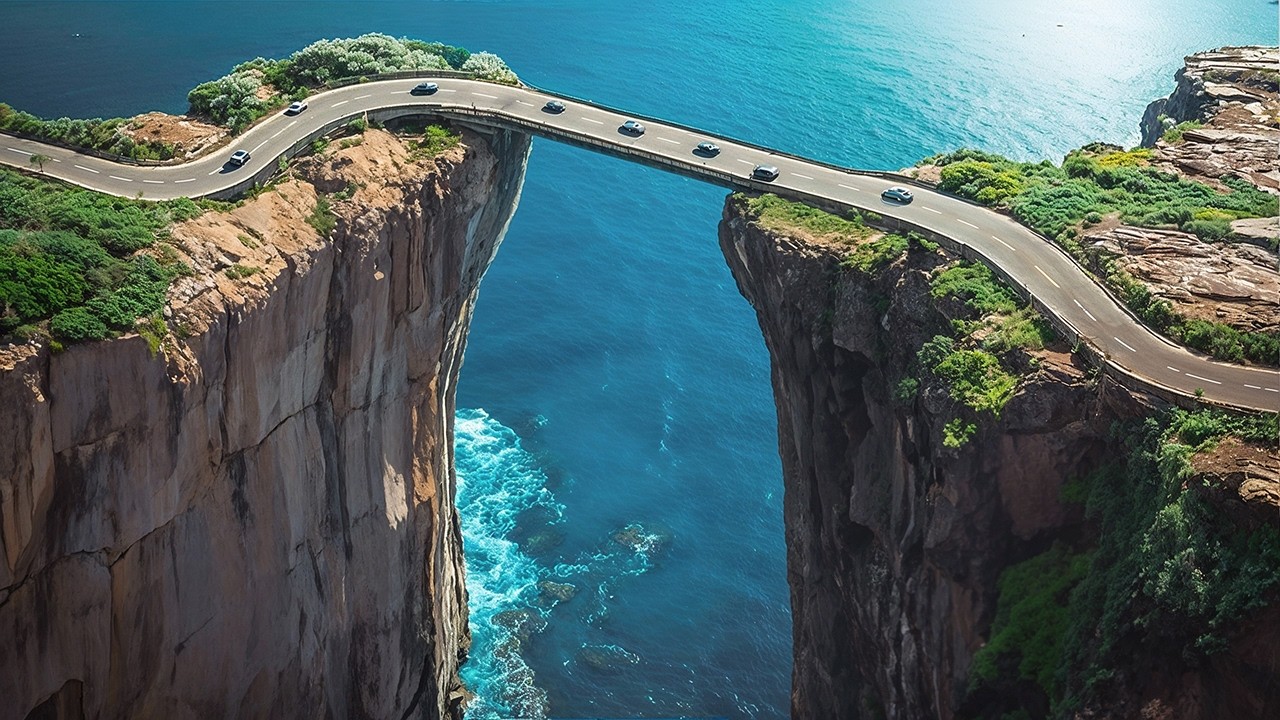 Pode Ser Difícil de Acreditar, mas Esta Ponte Realmente Existe