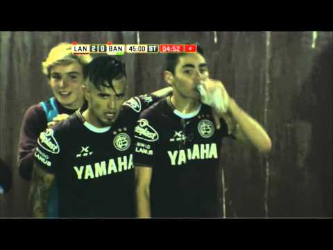 Gol de Almirón. Lanús 2 - Banfield 0. Fecha 12. Primera División 2016