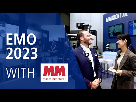 EMO 2023 - MM Maschinenmarkt China Interview at our booth