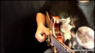 Video thumbnail for #5 Knaggs Guitars Influence Series "Keya" (Clean) | Guitar Demo | Pedalchecker From Hell by Frank Steffen Mueller