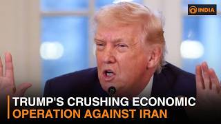 Trump's crushing economic operation against Iran & more latest updates | DD India Live