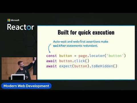 "Playwright can do this?" — Microsoft meetup March 2023