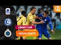 EEN VERMAKELIJKE CLASH! ?? | Gent vs Club Brugge | Croky Cup 2021/22 | Samenvatting