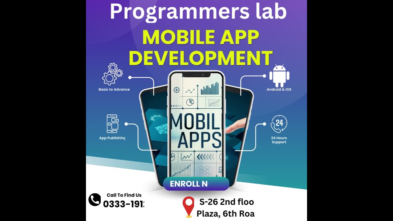 🚀Mobile Application Development Course in Islamabad💡
