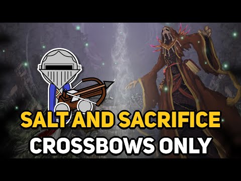 Can You Beat SALT AND SACRIFICE With Only Crossbows?