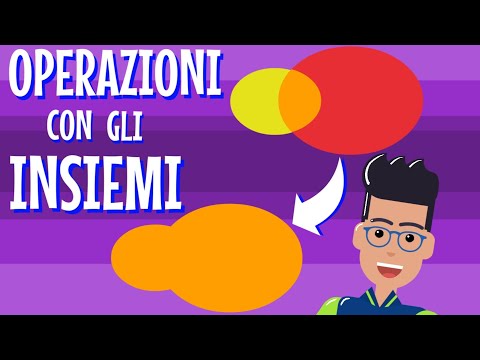 OPERAZIONI con gli INSIEMI ! Unione, intersezione, differenza : Tutte le combinazioni ! (Logica_5)