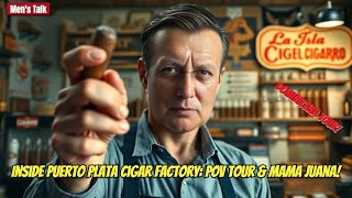 Inside Puerto Plata Cigar Factory: POV Tour & Mama Juana!