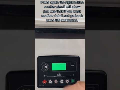How to Operate DSE 6120 MK III CONTROLLER