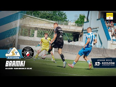 BRAMKI | Stal Rzeszów - Polonia Warszawa (26.05.2024)