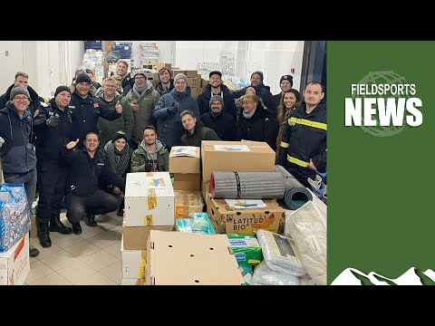 Hunters and anglers mount huge Ukraine aid effort