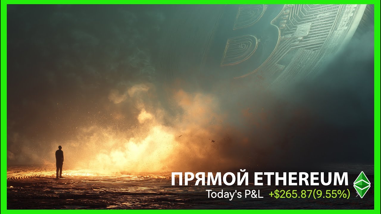 КРИПТО ПРЯМОЙ ETHEREUM  🟢  МЫ ЗАПУСКАЕМ ТУЗЕМУН!!