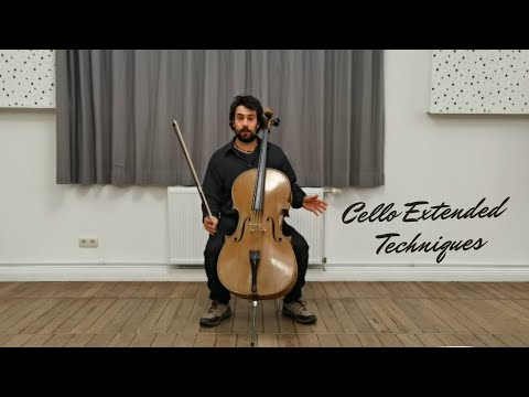 Cello Extended Techniques - Scratch Noise