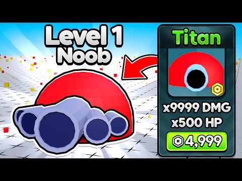 Starting Over as NOOB with STRONGEST Tank in Roblox Tank Game!
