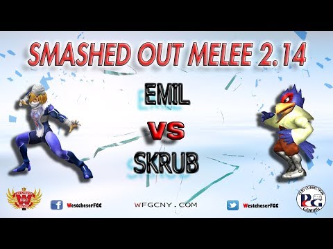 Smashed Out Melee V2.14 - Emil Vs. Skrub - Winners Semi-Finals