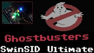 Ghostbusters for Commodore 64 played on the SwinSID Ultimate sound chip..