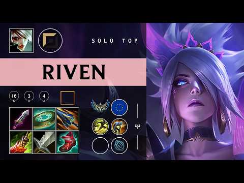 Riven Top vs Cassiopeia - EUW Challenger Patch 26.02