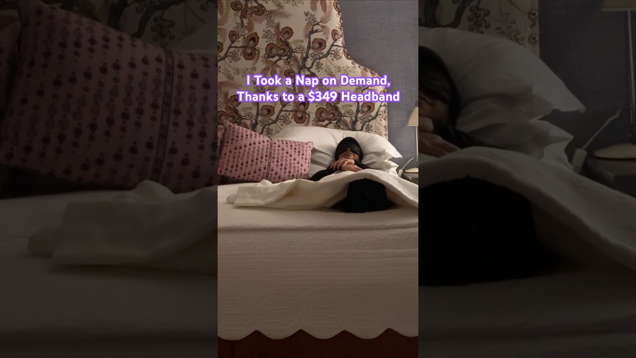 I Took a Nap on Demand With This AI-Powered Headband