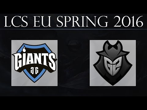 GIA vs G2 | Giants Gaming vs G2 Esports (21.01.2016) | LCS EU Spring 2016