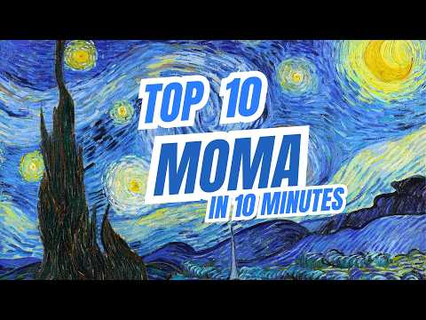 The Museum of Modern Art (MoMA) in New York City | Top 10 Masterpieces in only 10 Minutes!