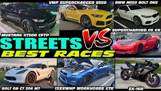 BEST STREET RACING -- SUPERCHARGED C6, BOLT ON C7 Z06, WORKHOSRE GTR, ZX-10R, GT500, S550, BMW M550