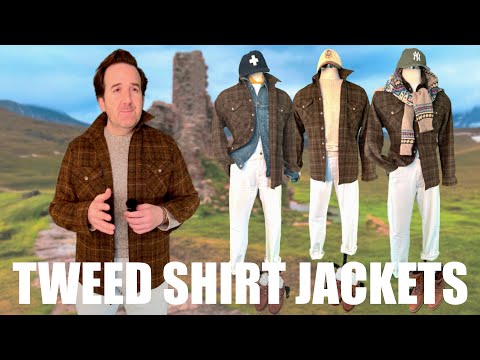 Tweed Shirt Jackets