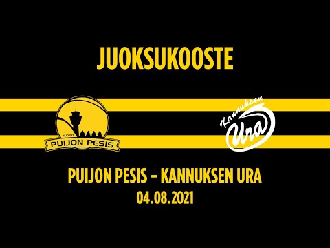 04.08.2021 Juoksukooste Puijon Pesis - Kannuksen Ura