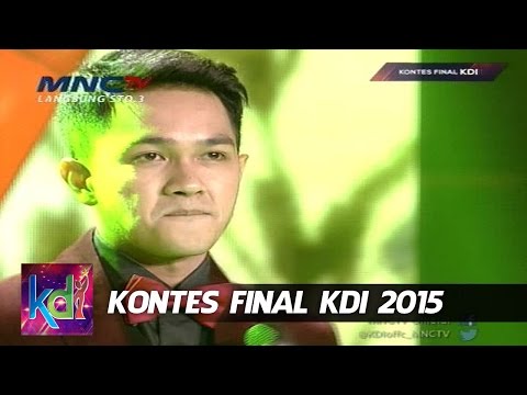 Yogie " Gubuk Bambu " Bukittinggi - Kontes Final KDI 2015 (11/5)
