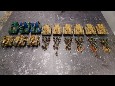 My Guard Mechanized Infantry List! - Competitive 9th Ed. Warhammer 40,000