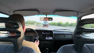 1992 Volvo 240 GL Sedan Driving Video