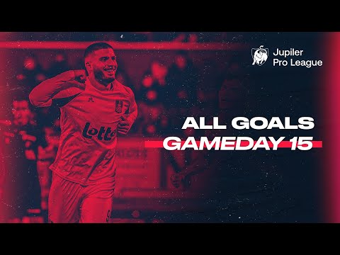 Jupiler Pro League | Alle doelpunten speeldag 15