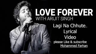 Laagi na choote (lyrical audio song) - Arijit singh &amp; Shreya ghoshal | A Gentleman-SSR