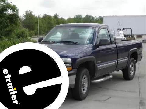 etrailer | DIY Install: Curt Trailer Hitch Receiver on your 2001 Chevrolet Silverado