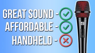 Video thumbnail for The sE V2 is a FRUSTRATING Mic To Review by Dark Corner Studios
