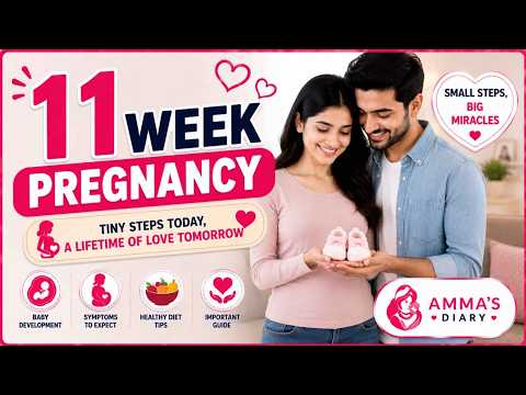 Week 11 Pregnancy | Baby Can Kick Inside You!