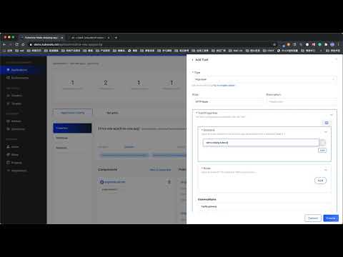 a small demo for quickstart of KubeVela - v1.5.0