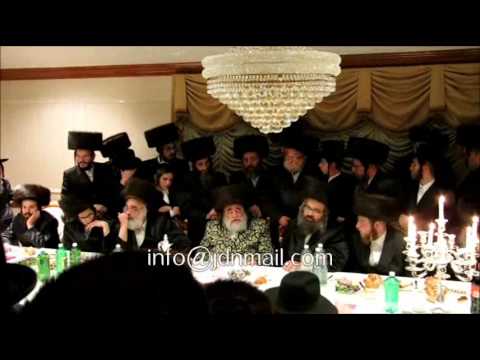 Visnitzer Rebbe Conducting  Melva Malka In Monsey Cheshvan 5773