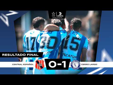 #CERROLARGO VENCIÓ A #CENTRALESPAÑOL y PRESIONA A #PEÑAROL| Central Español 0–1 Cerro Largo |Resumen