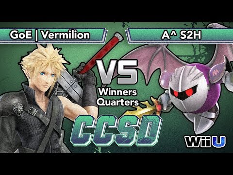 CCSD - GoE | Vermillion (Cloud) vs A^ | S2H (Meta Knight) - Winners Quarters