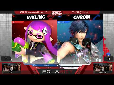 CFL Smackdown Ultimate 212 - Dyr (Inkling) vs KingWill (Sonic, Chrom) - Top 16 Qualifier