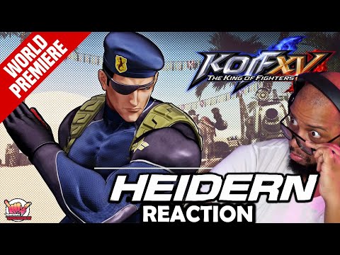 KAS REACTS: KOF XV | HEIDERN Trailer REACTION