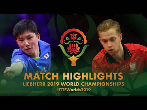 Tomokazu Harimoto vs Marek Badowski | 2019 World Championships Highlights (R128)